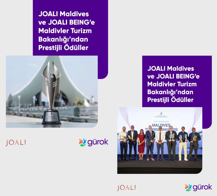 JOALI Maldives ve JOALI BEING’e Maldivler Turizm Bakanlığı’ndan Prestijli Ödüller