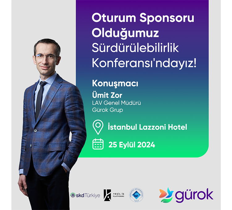 Gürok Grup, Sürdürülebilirlik Konferansı 2024’te Oturum Sponsoru Oldu