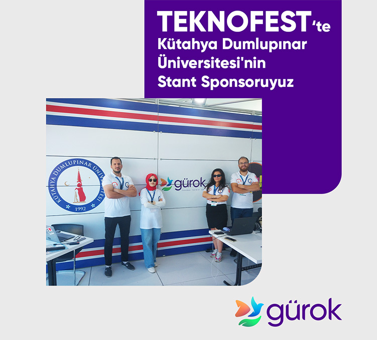 We are the TEKNOFEST Stand Sponsor of Kütahya Dumlupınar University!