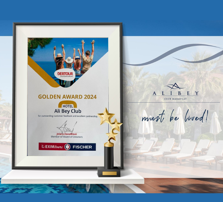 Ali Bey Hotels & Resorts Wins the Golden Award 2024!