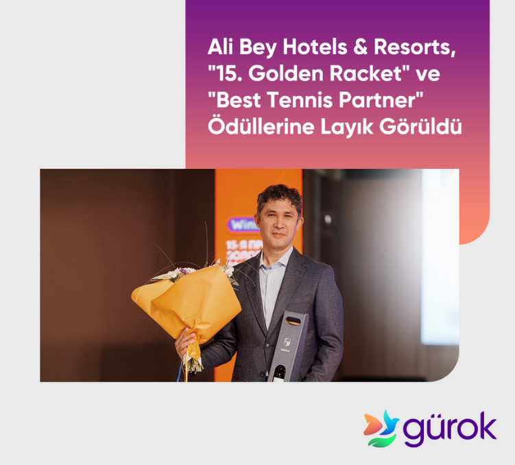 Ali Bey Hotels & Resorts, “15. Received the "Golden Racket" and "Best Tennis  Partner" Awards