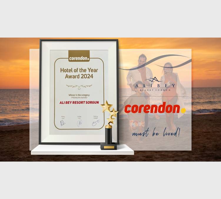 Ali Bey Resort Sorgun Named “Hotel of the Year”!