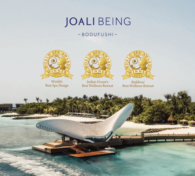 JOALI BEING Otelimize World Spa Awards’tan 3 Ödül!