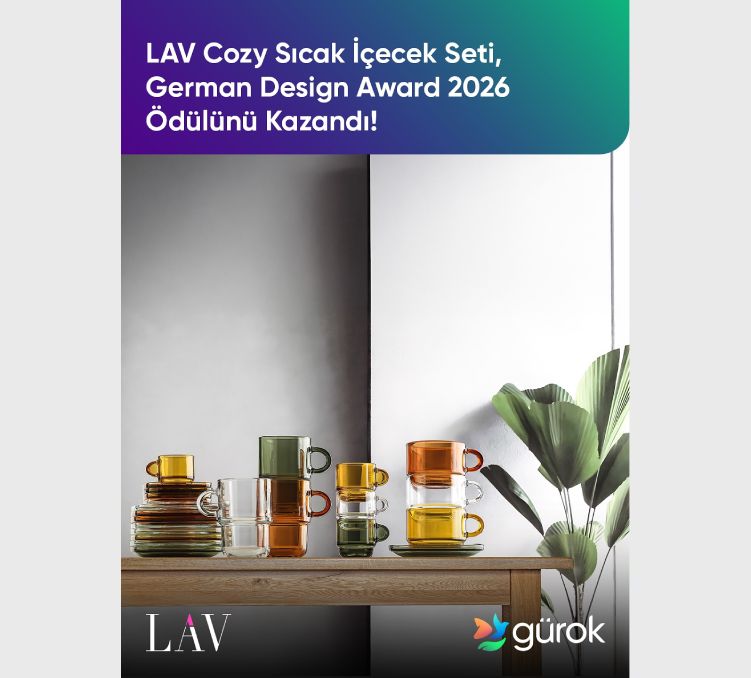 LAV Cozy Hot Drink Set wins the German Design Award 2026!