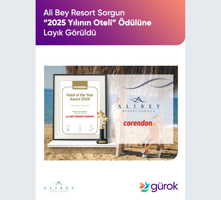 Ali Bey Resort Sorgun Selected as “Hotel of the Year 2025” by Corendon