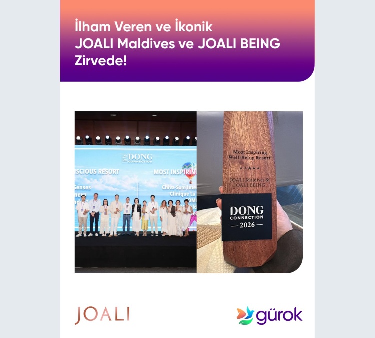 JOALI Maldives ve JOALI BEING Zirvede!
