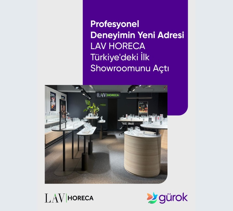 LAV HORECA Türkiye’deki İlk Showroomunu Açtı