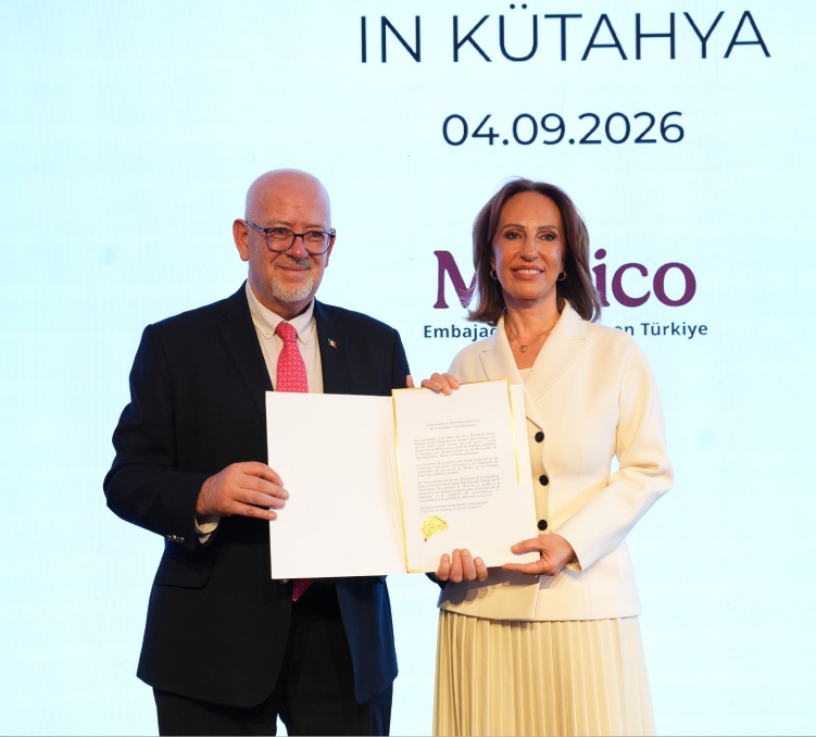 Esin Güral Argat Appointed Honorary Consul of Mexico in Kütahya